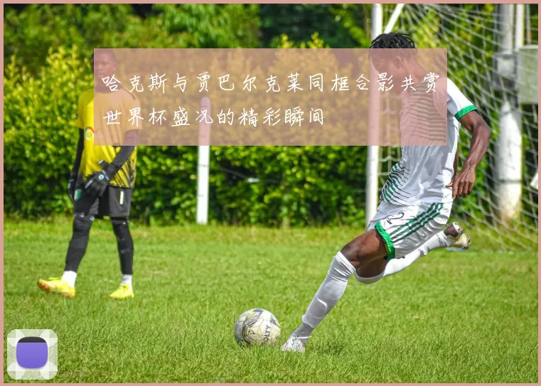 哈克斯与贾巴尔克莱同框合影共赏世界杯盛况的精彩瞬间