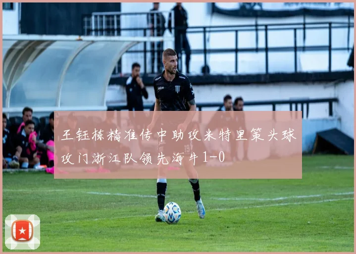 王钰栋精准传中助攻米特里策头球攻门浙江队领先海牛1-0